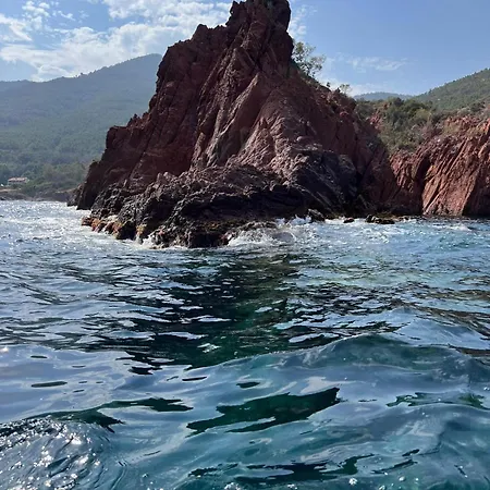 아파트 Maupassant Bord De 칸느